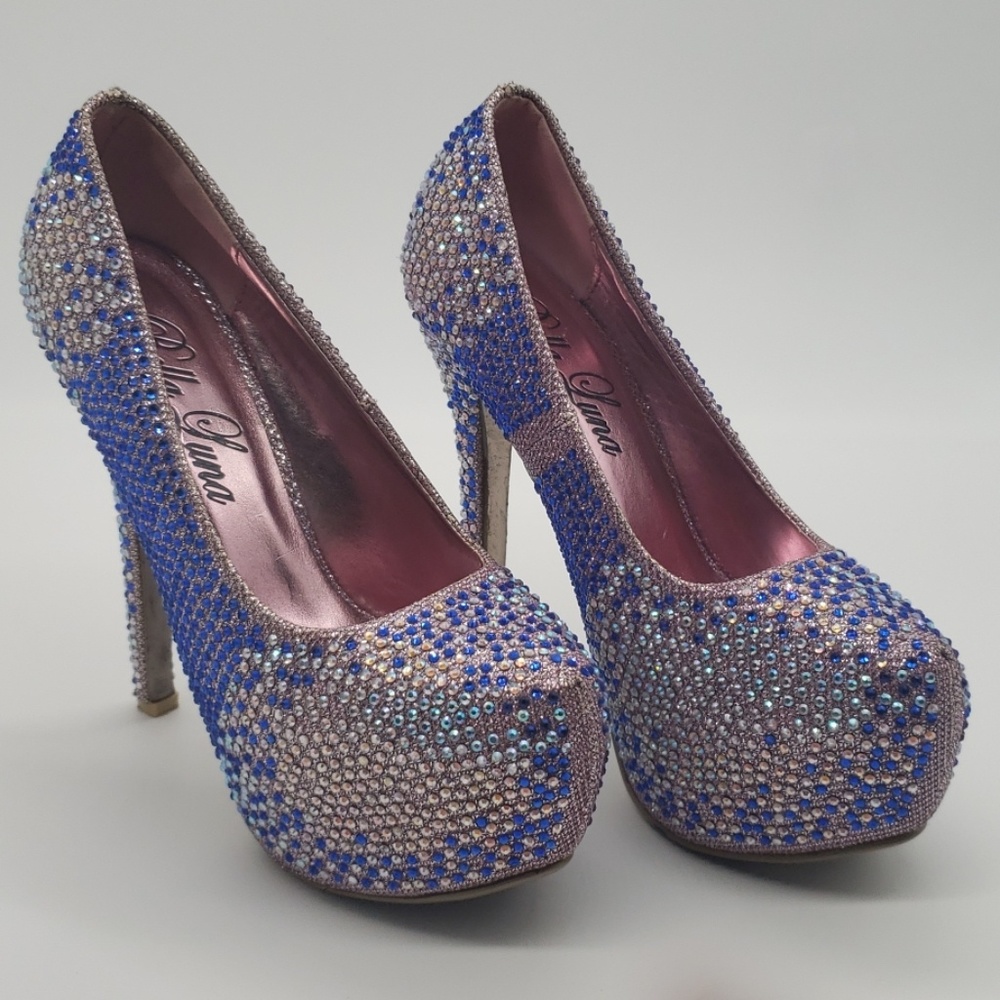 Crystal Bella Luna Stilettos